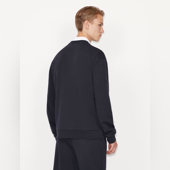 Armani Exchange Eagle Navy Sweatshirts - Picture 4 of 10